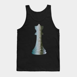 Chess Queen Low Poly Tank Top